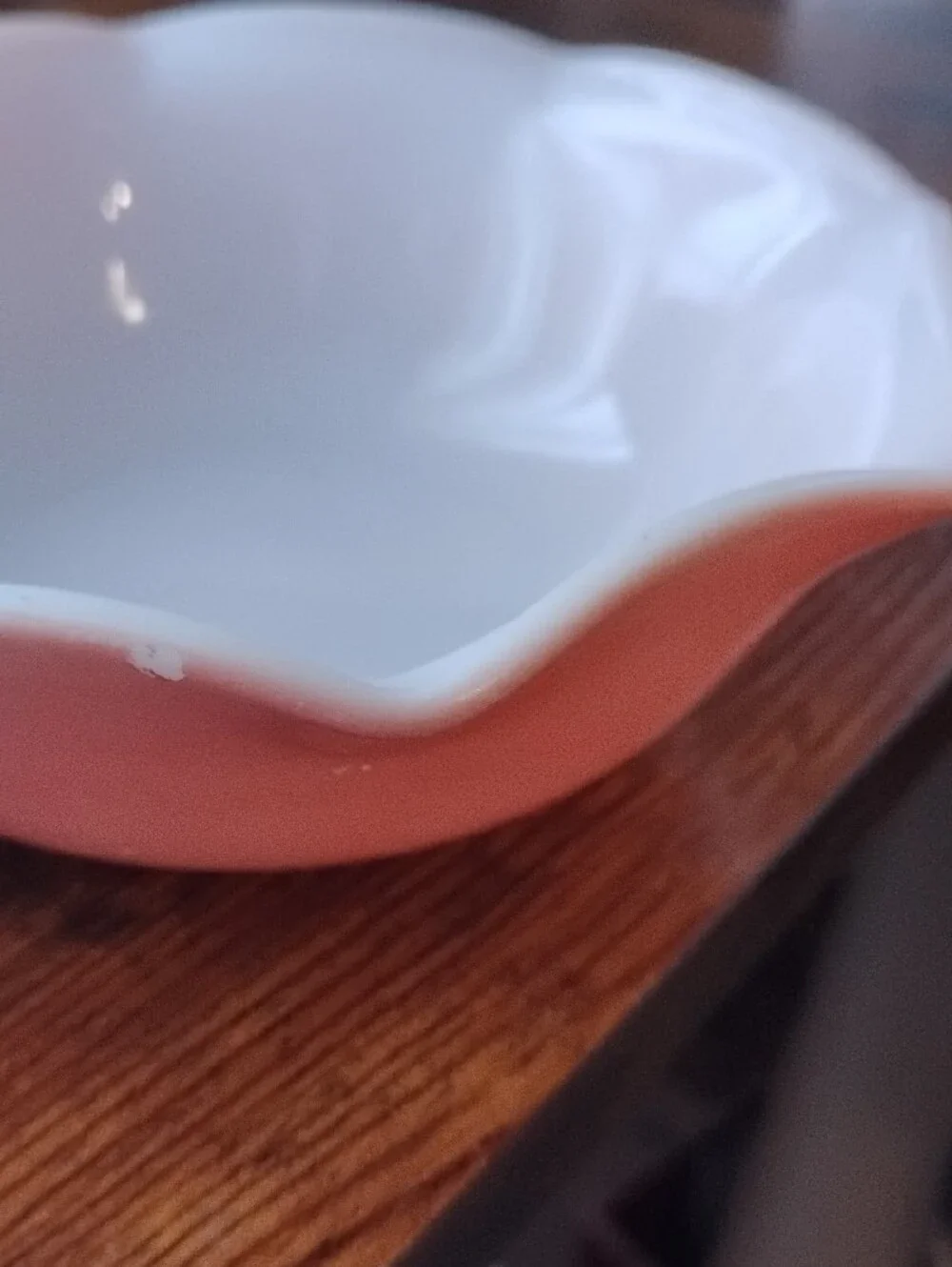 Hazel Atlas Crinoline Pink and White Dinnerware Bowls Set